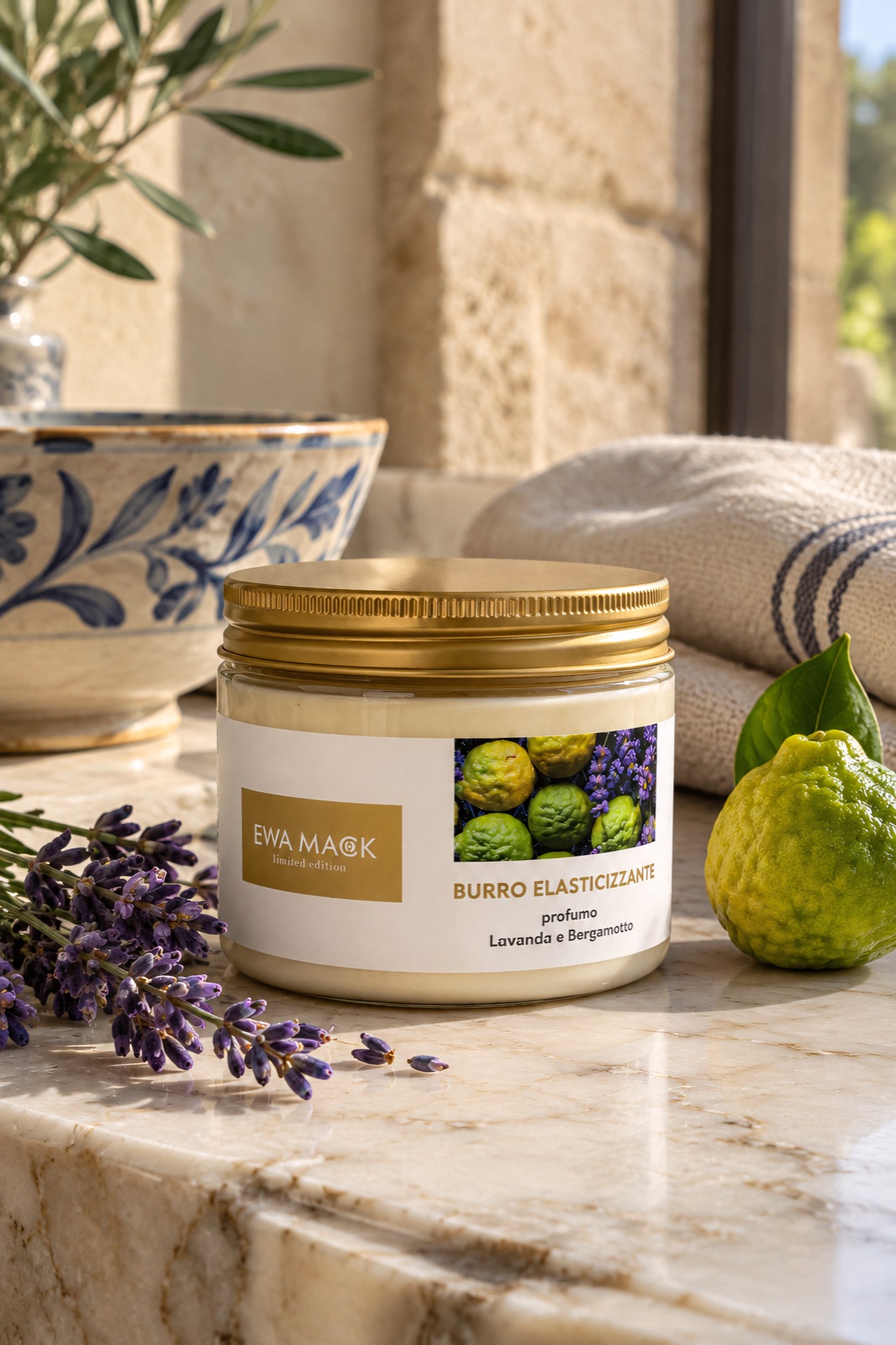 limited edition BURRO ELASTICIZZANTE Lavanda e Bergamotto, foto 3