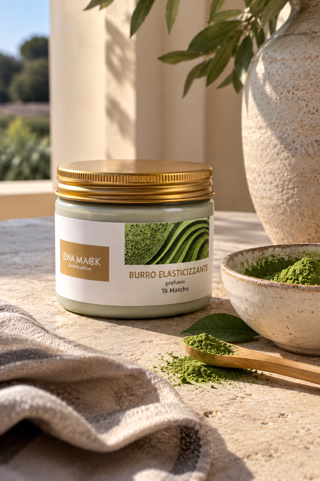limited edition BURRO ELASTICIZZANTE Tè Matcha, foto 3