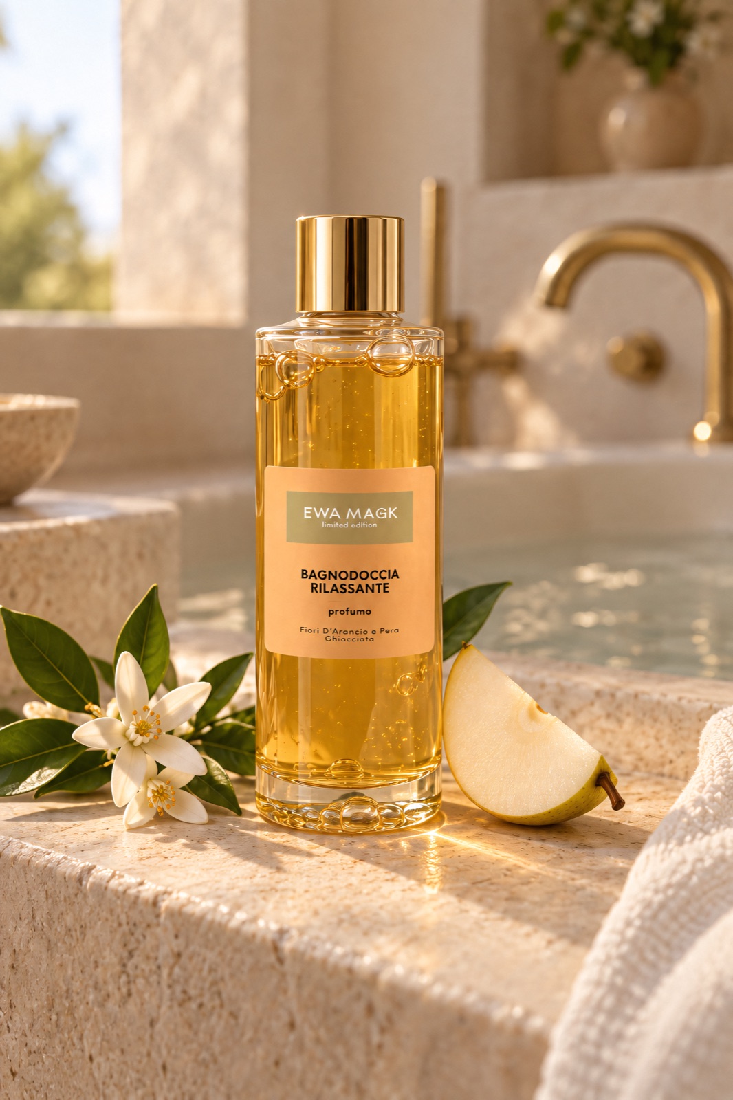 limited edition BAGNODOCCIA RILASSANTE Fiori D'Arancio e Pera Ghiacciata, foto 3