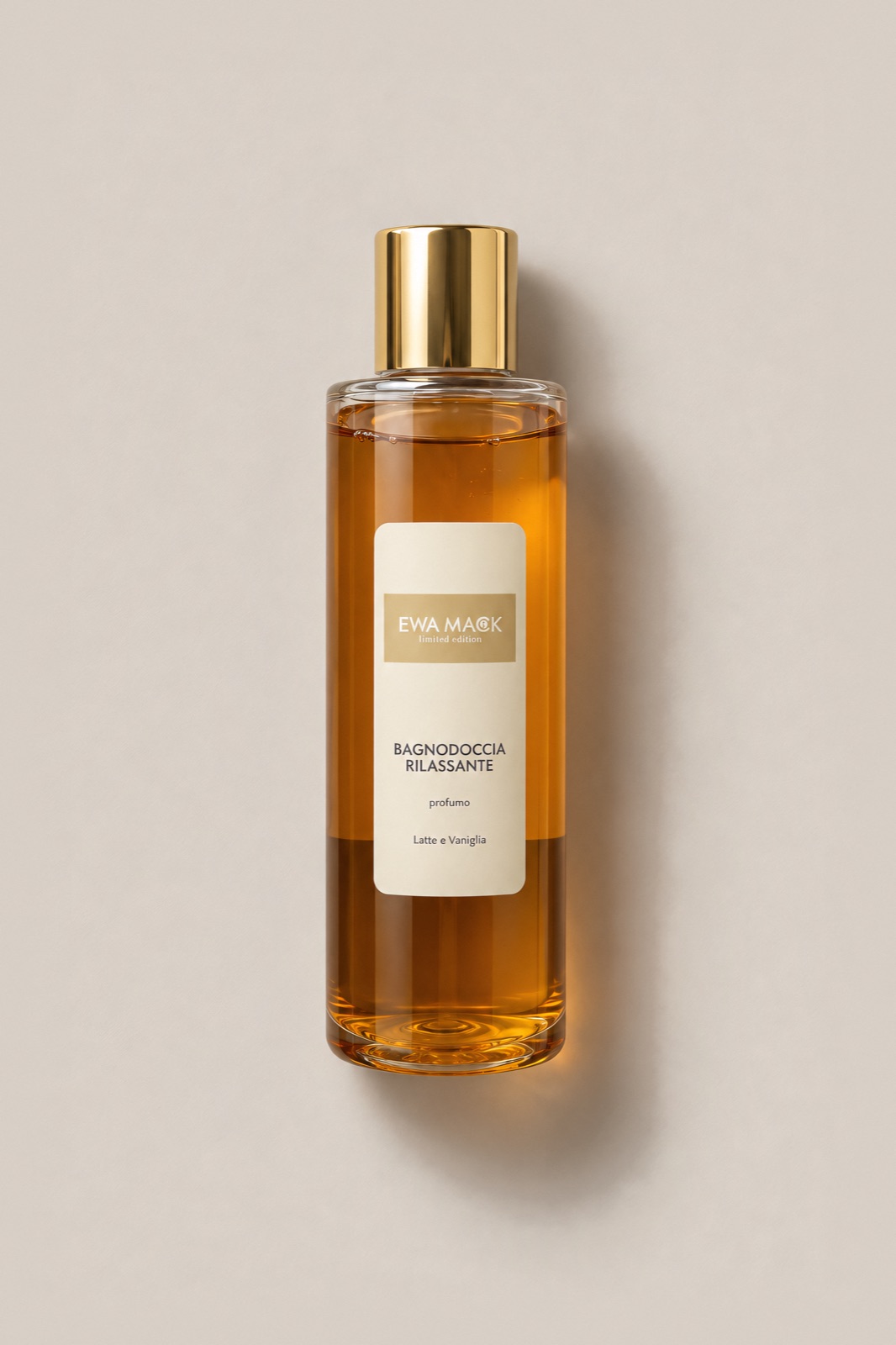 limited edition BAGNODOCCIA RILASSANTE Latte e vaniglia, linea Limited Edition EWA MACK
