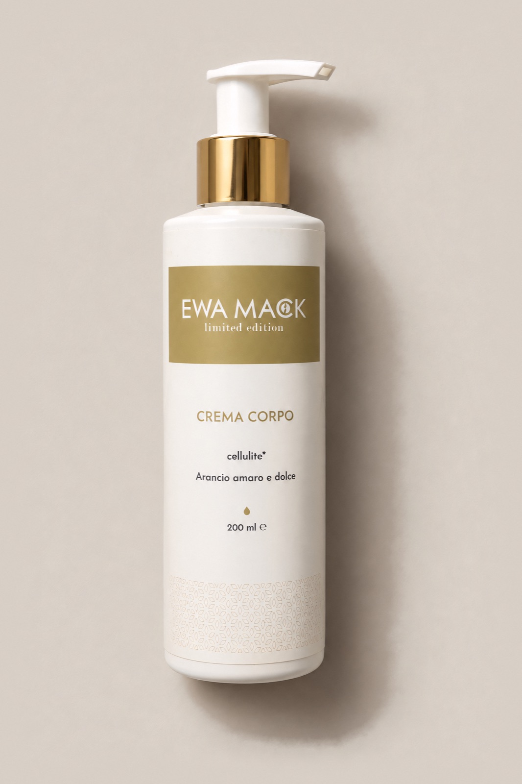 limited edition CREMA CORPO cellulite* Arancio amaro e dolce, linea Limited Edition EWA MACK