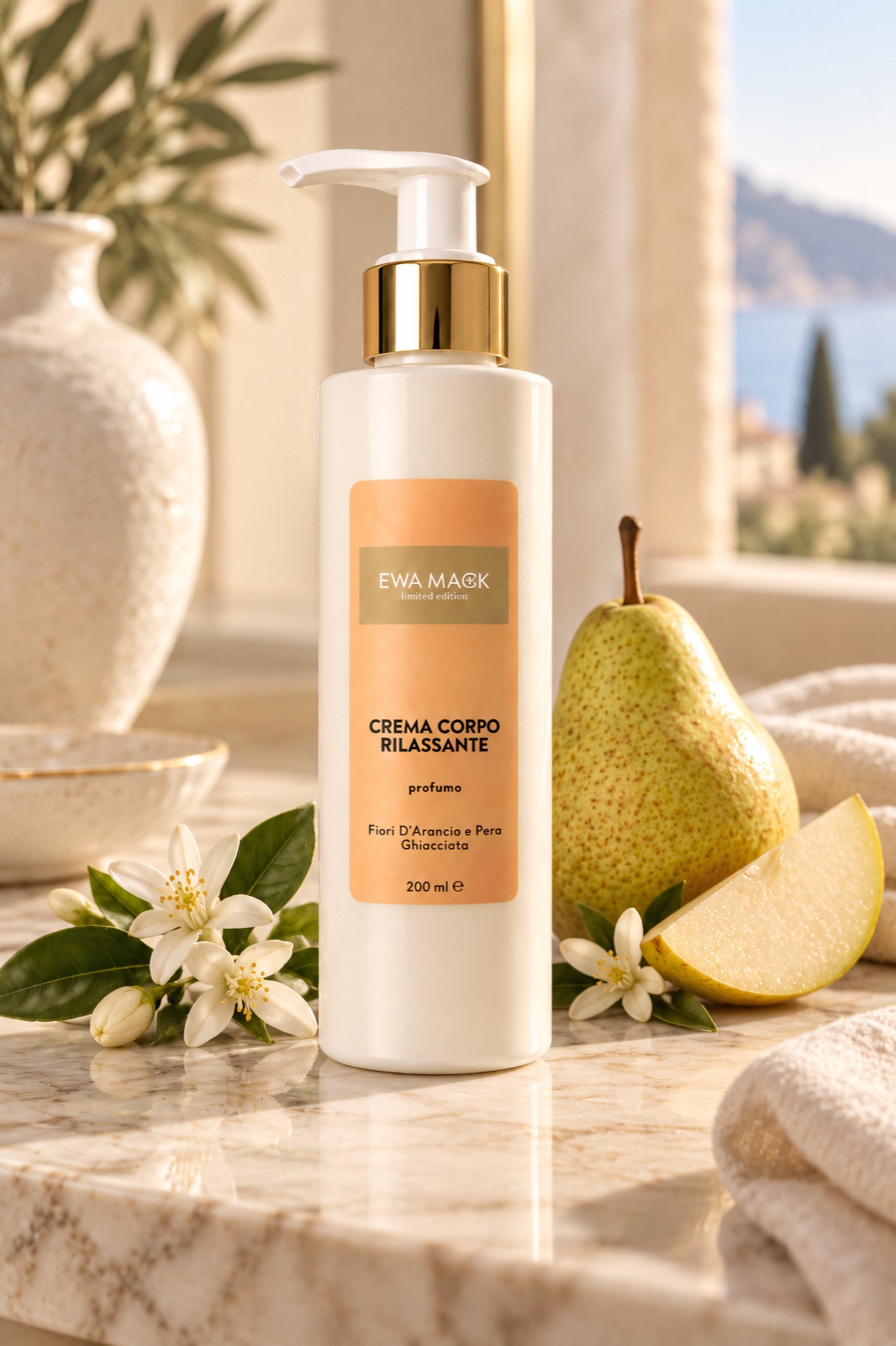limited edition CREMA CORPO RILASSANTE Fiori D'Arancio e Pera Ghiacciata, foto 3
