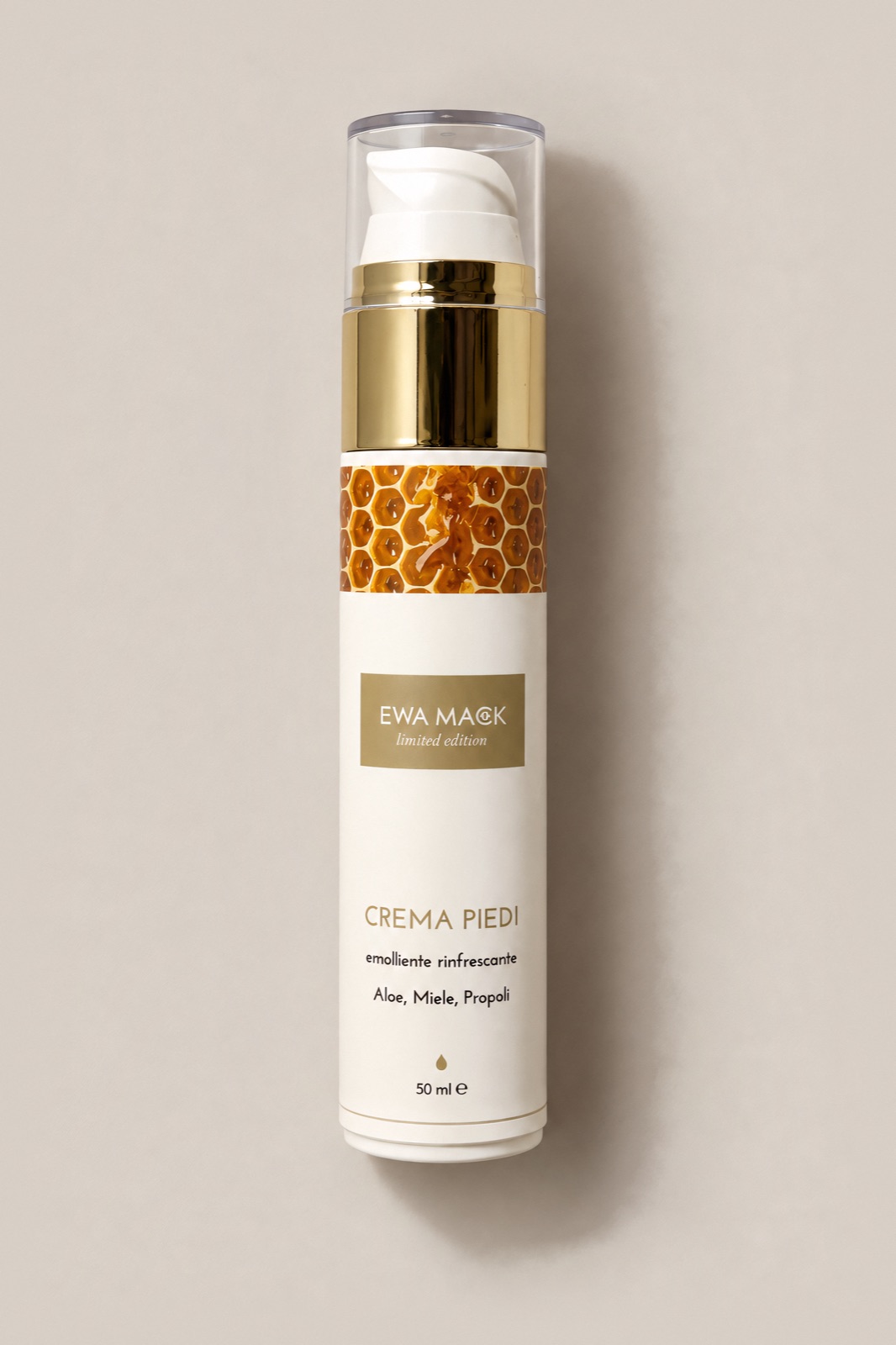 limited edition CREMA PIEDI, linea Limited Edition EWA MACK