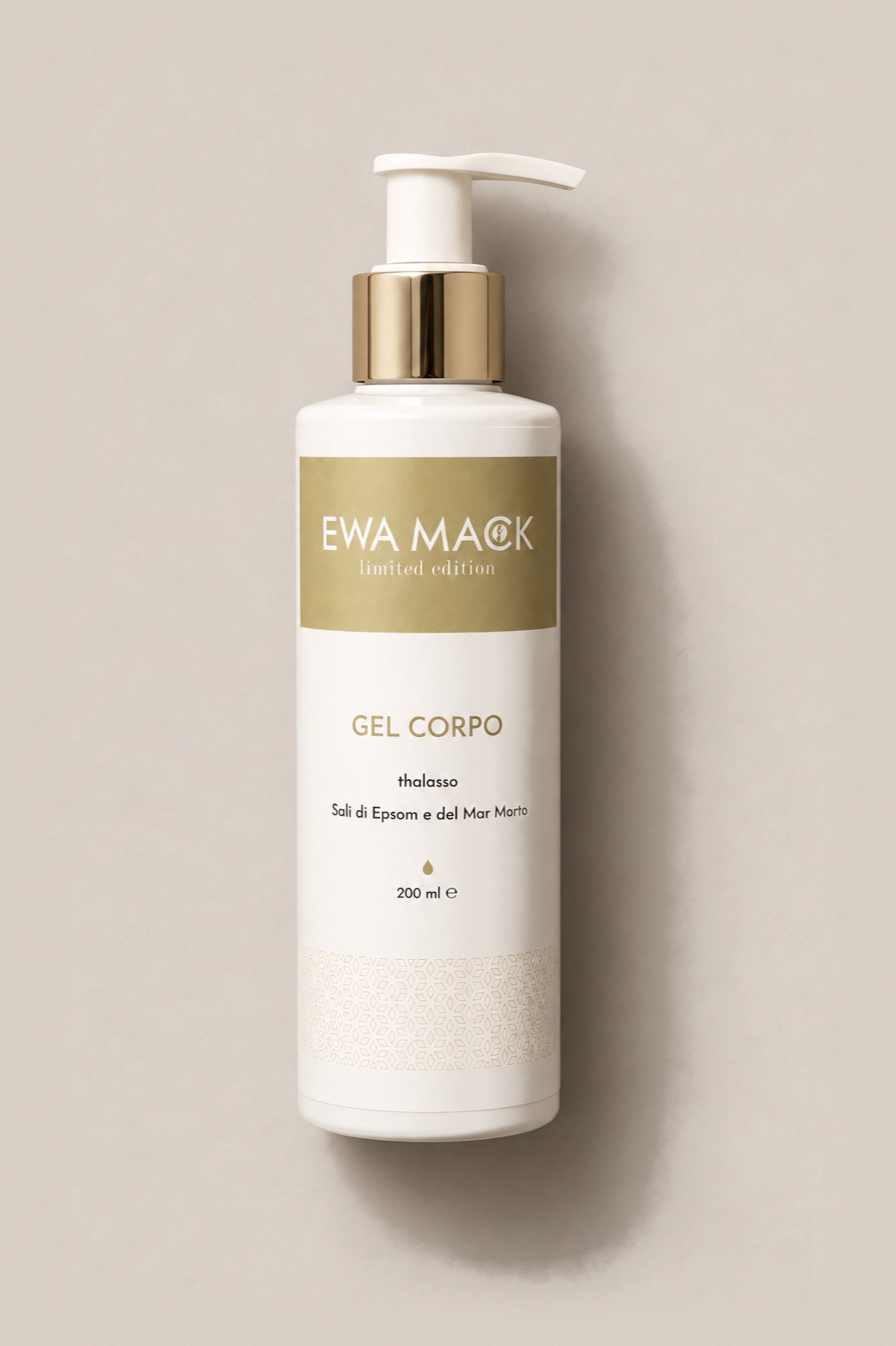 limited edition GEL CORPO, linea Limited Edition EWA MACK